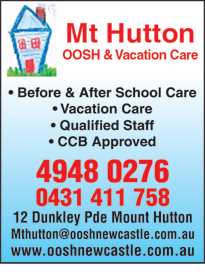 Mount Hutton OOSH & Vacation Care - Search Child Care 6