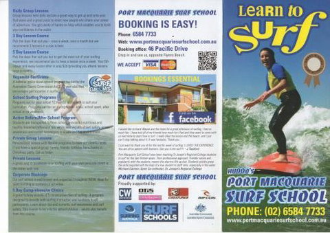 Surf Lessons With Port Macquarie Surf School - Search Child Care 5
