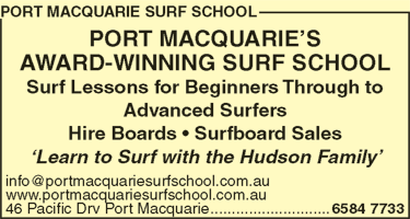 Surf Lessons With Port Macquarie Surf School - Search Child Care 6